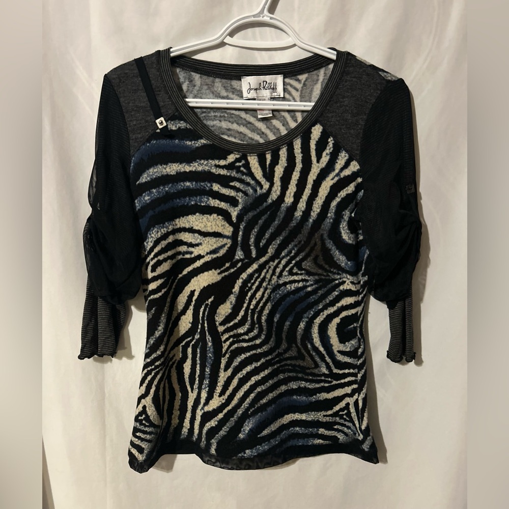 Joseph Ribkoff Women’s Animal Print Top